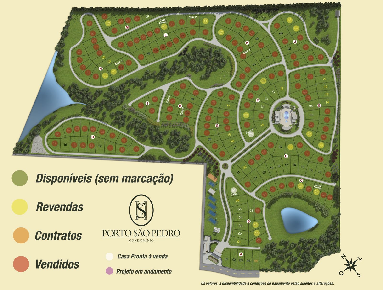 Terreno com Vista e integração com Lago e Mata Nativa | Oásis | Porto São Pedro - imagem 14